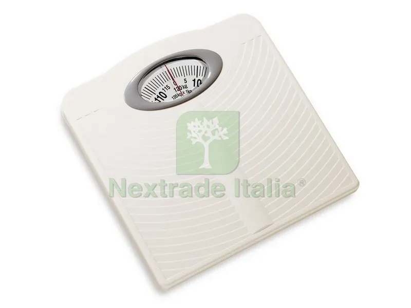 BILANCIA PESAPERSONE MECCANICA Portata kg. 120 col. bianca — Cani — rif. FERX.VIT48937