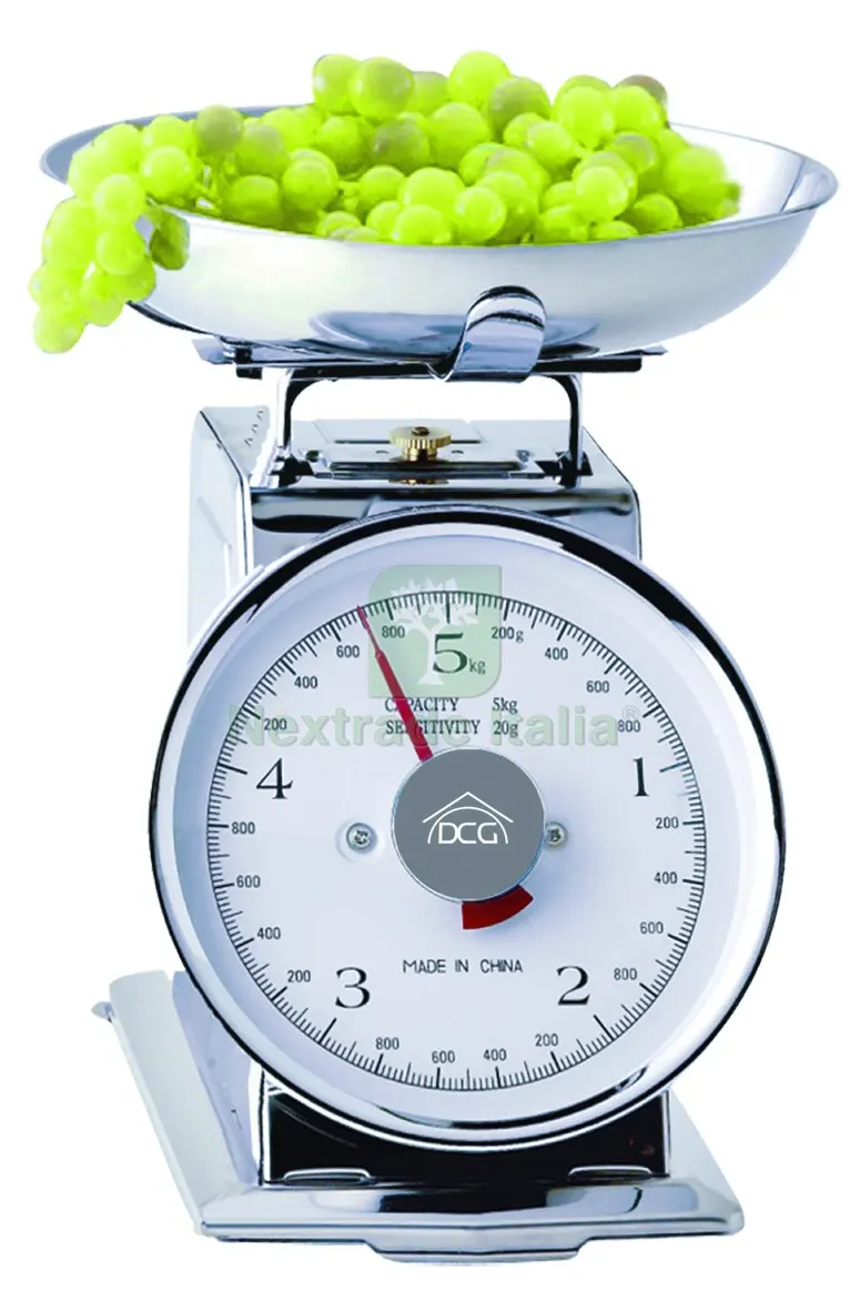 Dcg BILANCIA DA CUCINA Portata kg. 5 Acciaio Inox — Casalinghi e organizzazione — rif. FERX.VIT56297 Dcg BILANCIA DA CUCINA Portata kg. 5 Acciaio Inox — Casalinghi e organizzazione — rif. FERX.VIT56297
