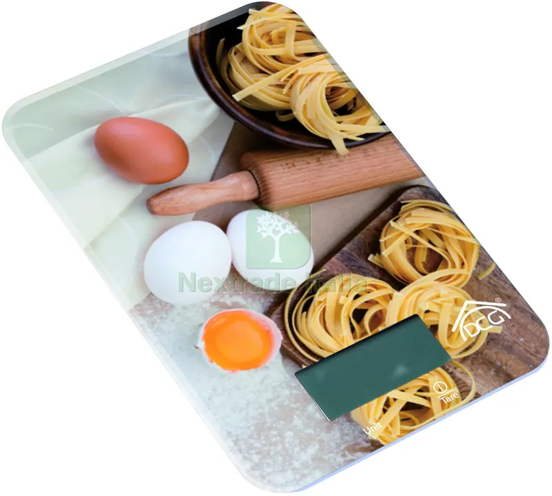 Dcg Bilancia da Cucina Elettronica con Base in Vetro Portata kg. 5 — Casalinghi e organizzazione — rif. FERX.VIT58003 — foto 3 Dcg Bilancia da Cucina Elettronica con Base in Vetro Portata kg. 5 — Casalinghi e organizzazione — rif. FERX.VIT58003 — foto 3