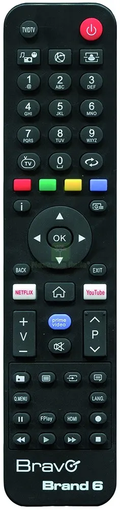 TELECOMANDO PER TV TELEFUN/VEST BRAND 6 — Telecomandi e ricambi — rif. FERX.VIT57482 TELECOMANDO PER TV TELEFUN/VEST BRAND 6 — Telecomandi e ricambi — rif. FERX.VIT57482