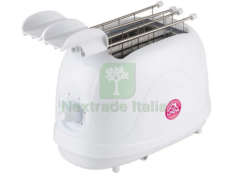 TOSTAPANE ALFIO 650 W - col. Bianco — Casalinghi e organizzazione — rif. FERX.VIT50120 TOSTAPANE ALFIO 650 W - col. Bianco — Casalinghi e organizzazione — rif. FERX.VIT50120