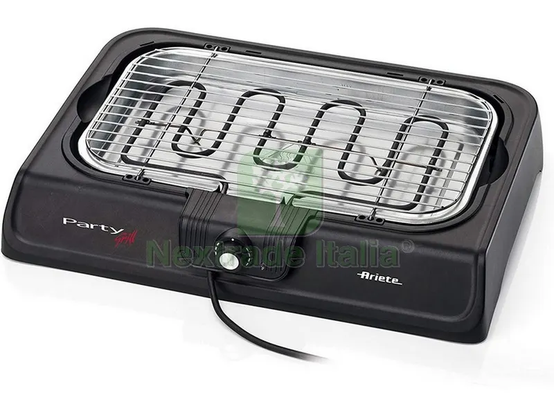 Ariete Barbecue Elettrico Party Grill 2.000 W — Tempo libero outdoor — rif. FERX.VIT47928 Ariete Barbecue Elettrico Party Grill 2.000 W — Tempo libero outdoor — rif. FERX.VIT47928