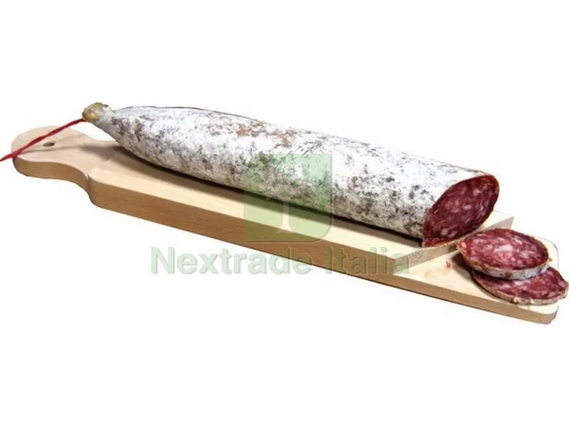 TAGLIERE IN LEGNO PER SALAME cm. 37x7,5x2 — Cucina e coltelleria — rif. FERX.VIT46824 TAGLIERE IN LEGNO PER SALAME cm. 37x7,5x2 — Cucina e coltelleria — rif. FERX.VIT46824