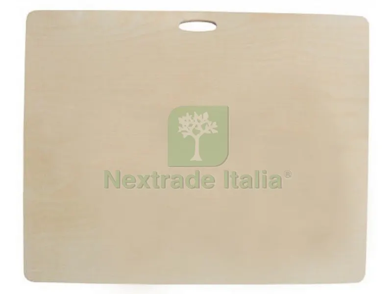 Asse da Pasta in Legno con Maniglia cm. 75x59x1,2 — Maniglie e pomelli — rif. FERX.VIT46837