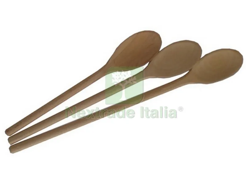 SET CUCCHIAI IN LEGNO 3 PEZZI cm. 25-30-35 — Casalinghi e organizzazione — rif. FERX.VIT38298