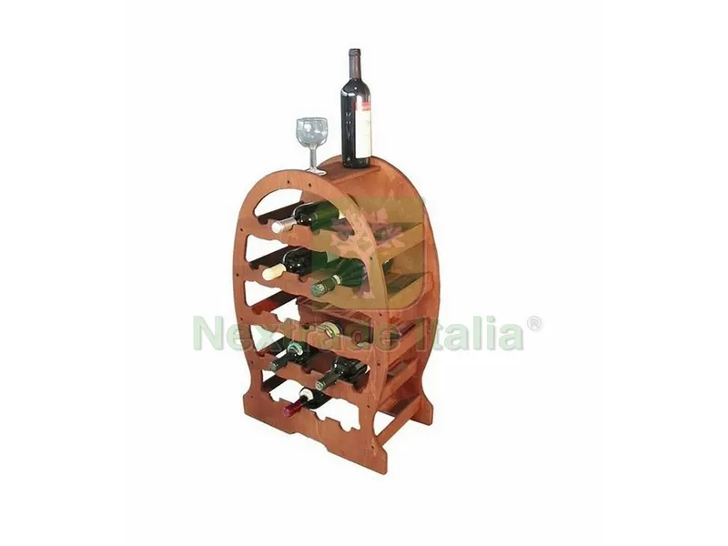 Cantinetta Botte in Legno Scuro 23 Posti cm.49x26,5x76h — Tempo libero outdoor — rif. FERX.VIT46857