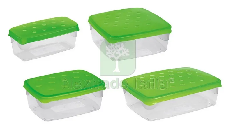 CONTENITORE FREEZER-MICROONDE cm. 18x9x7 h lt. 0,6 mod. Piccolo — Casalinghi e organizzazione — rif. FERX.VIT33537 CONTENITORE FREEZER-MICROONDE cm. 18x9x7 h lt. 0,6 mod. Piccolo — Casalinghi e organizzazione — rif. FERX.VIT33537