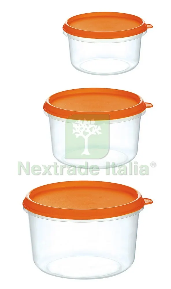SET 3 CONTENITORI FREEZER ROTONDI — Casalinghi e organizzazione — rif. FERX.VIT33639 SET 3 CONTENITORI FREEZER ROTONDI — Casalinghi e organizzazione — rif. FERX.VIT33639