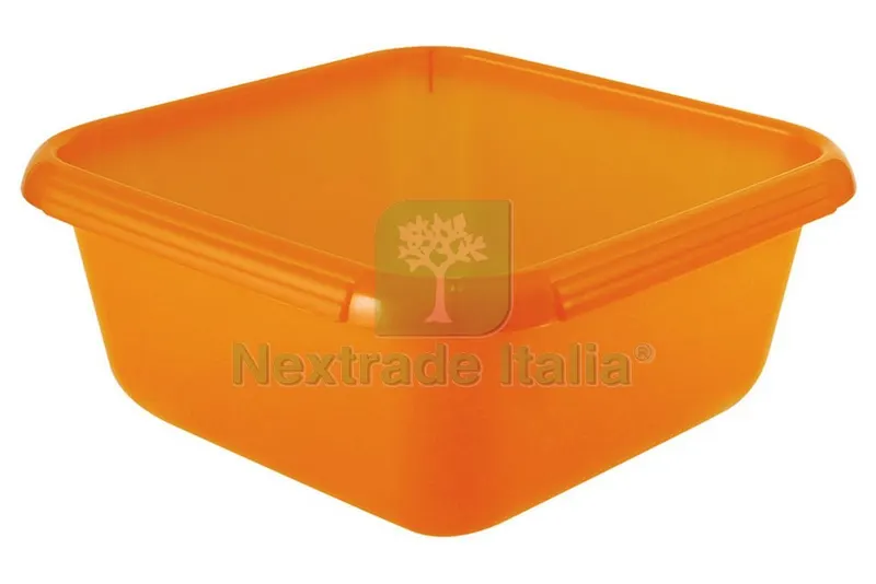 BACINELLA QUADRA SOLE cm. 29x29x13 h - lt. 6 — Casalinghi e organizzazione — rif. FERX.VIT33593 BACINELLA QUADRA SOLE cm. 29x29x13 h - lt. 6 — Casalinghi e organizzazione — rif. FERX.VIT33593