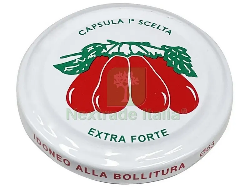 TAPPO CAPSULA POMODORO 100 PZ Ø mm. 82 — Accessori bagno — rif. FERX.VIT53160 TAPPO CAPSULA POMODORO 100 PZ Ø mm. 82 — Accessori bagno — rif. FERX.VIT53160