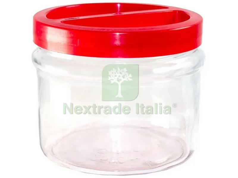 12PZ VASO ORTES CON TAPPO cc. 1.000 imboccatura Ø mm. 140 — Vasi e fioriere — rif. FERX.VIT52711