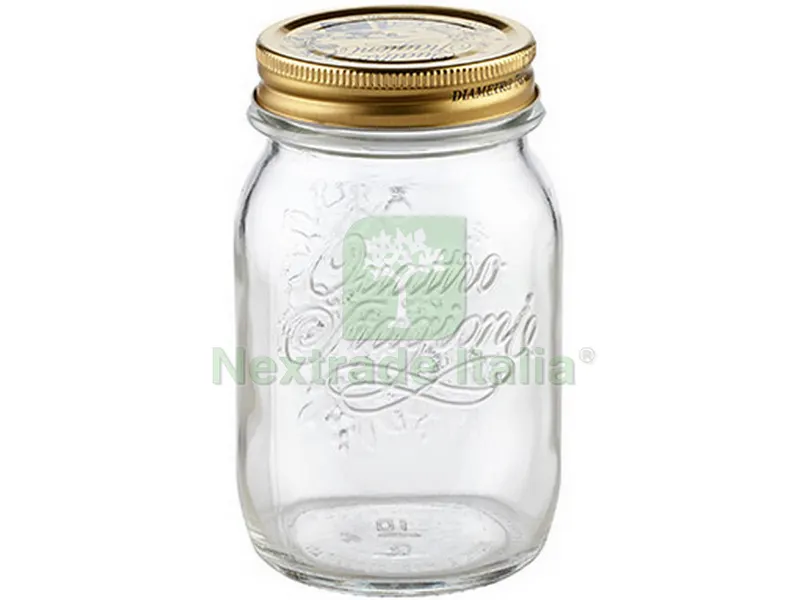 12PZ Barattolo Quattro Stagioni Con capsula Ø cm. 9x13,5 h cl. 50 — Accessori bagno — rif. FERX.VIT38470