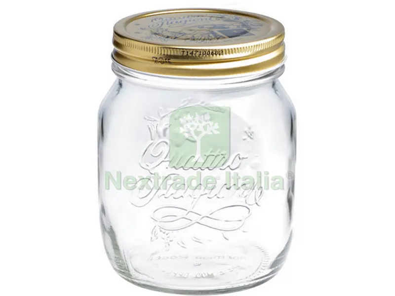 12PZ Barattolo Quattro Stagioni Con capsula Ø cm. 11x13 h cl. 70 — Accessori bagno — rif. FERX.VIT38471 12PZ Barattolo Quattro Stagioni Con capsula Ø cm. 11x13 h cl. 70 — Accessori bagno — rif. FERX.VIT38471