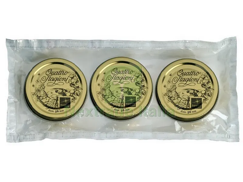 36CF Capsula per Barattoli Quattro Stagioni Ø mm. 56 cl. 15-40 PZ. 3 — Casalinghi e organizzazione — rif. FERX.VIT38459