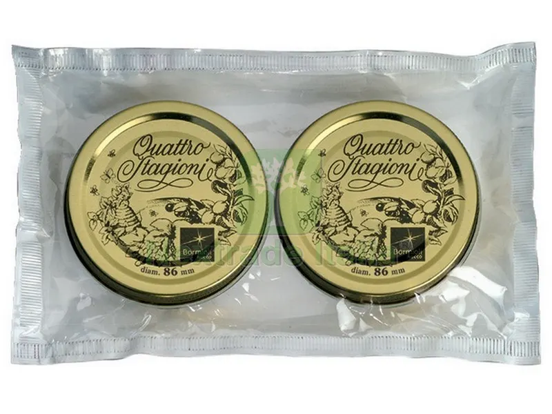 48CF Capsula per Barattoli Quattro Stagioni Ø mm. 86 cl. 70-100-150 PZ. 2 — Casalinghi e organizzazione — rif. FERX.VIT38461 48CF Capsula per Barattoli Quattro Stagioni Ø mm. 86 cl. 70-100-150 PZ. 2 — Casalinghi e organizzazione — rif. FERX.VIT38461