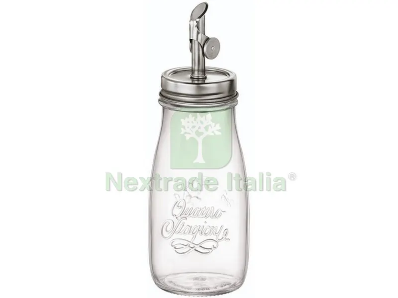 6PZ Bottiglia Quattro Stagioni Olio Ø cm. 8x15,5 h cl. 40 — Casalinghi e organizzazione — rif. FERX.VIT52561 6PZ Bottiglia Quattro Stagioni Olio Ø cm. 8x15,5 h cl. 40 — Casalinghi e organizzazione — rif. FERX.VIT52561