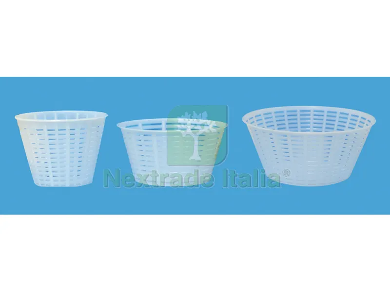 400PZ Fuscelle a Perdere per Ricotta Ø cm. 10x6x7,6 h capacitÓ gr. 200/300 — Casalinghi e organizzazione — rif. FERX.VIT33809 400PZ Fuscelle a Perdere per Ricotta Ø cm. 10x6x7,6 h capacitÓ gr. 200/300 — Casalinghi e organizzazione — rif. FERX.VIT33809