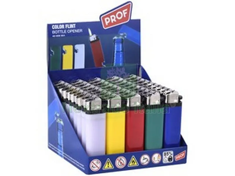 50PZ Accendino con Pietrina ED Apribottiglia Flint col. Assortiti — Tempo libero outdoor — rif. FERX.VIT52915 — foto 3 50PZ Accendino con Pietrina ED Apribottiglia Flint col. Assortiti — Tempo libero outdoor — rif. FERX.VIT52915 — foto 3