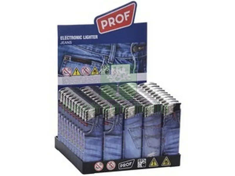 50PZ Accendino Elettronico Jeans DL Fantasie assortite — Tempo libero outdoor — rif. FERX.VIT52914 — foto 3 50PZ Accendino Elettronico Jeans DL Fantasie assortite — Tempo libero outdoor — rif. FERX.VIT52914 — foto 3