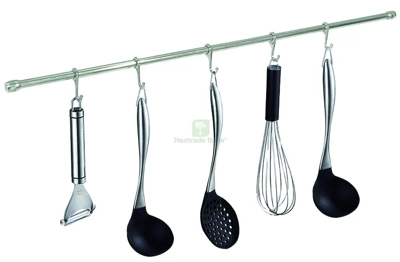 KIT TUBO SOTTOPENSILE PORTAMESTOLI CON ACCESSORI Ø mm. 16x1000 Cromo Satinato — Tubi e raccordi — rif. FERX.VIT58194 KIT TUBO SOTTOPENSILE PORTAMESTOLI CON ACCESSORI Ø mm. 16x1000 Cromo Satinato — Tubi e raccordi — rif. FERX.VIT58194