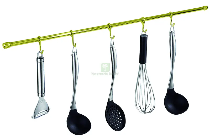 Kit Tubo Sottopensile Portamestoli con Accessori Ø mm. 16x1000 Ottonato — Tubi e raccordi — rif. FERX.VIT58198 Kit Tubo Sottopensile Portamestoli con Accessori Ø mm. 16x1000 Ottonato — Tubi e raccordi — rif. FERX.VIT58198