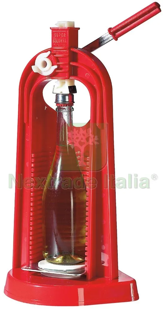 Tappatrice a Colonna per Tappi a Corona in Plastca Mod. Hermetica — Casalinghi e organizzazione — rif. FERX.VIT23370