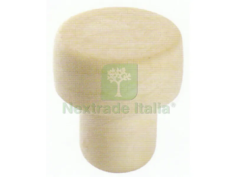 TAPPO A FUNGO LISCIO Ø mm. 29x13 h PZ.100 — Scarichi e sifoni — rif. FERX.VIT36653