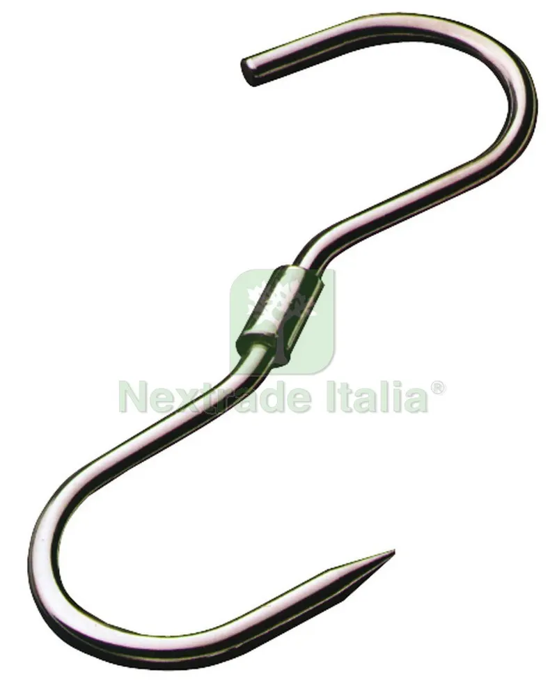 15PZ Gancio per Macellaio Girevole mis. 270x12 — Casalinghi e organizzazione — rif. FERX.VIT5519 15PZ Gancio per Macellaio Girevole mis. 270x12 — Casalinghi e organizzazione — rif. FERX.VIT5519