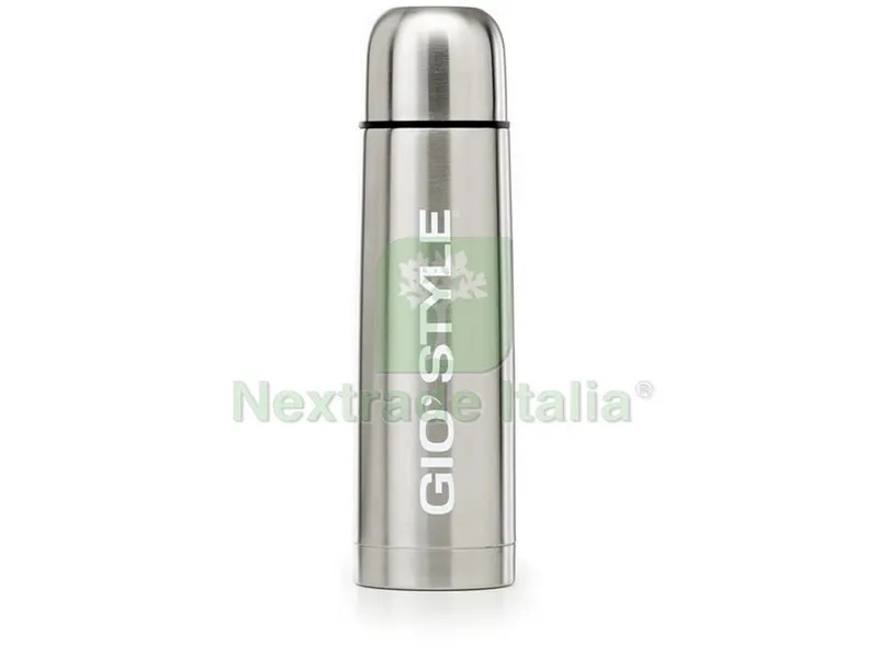 Gi= Style THERMOS SILVER Lt. 0,5 - Ø cm. 6,8x24,5 h — Borracce e bottiglie — rif. FERX.VIT51545 Gi= Style THERMOS SILVER Lt. 0,5 - Ø cm. 6,8x24,5 h — Borracce e bottiglie — rif. FERX.VIT51545
