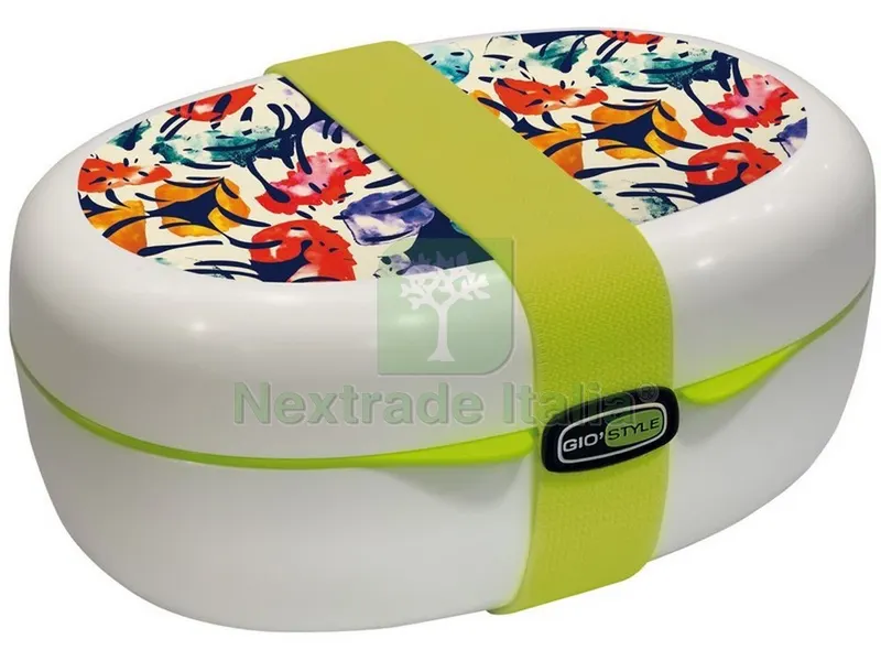 12PZ Gi= Style CONTENITORE X-FOOD JOY Lt. 1,3 - cm. 19x14,5x8,5 h col. Assortiti — Casalinghi e organizzazione — rif. FERX.VIT51570 — foto 3