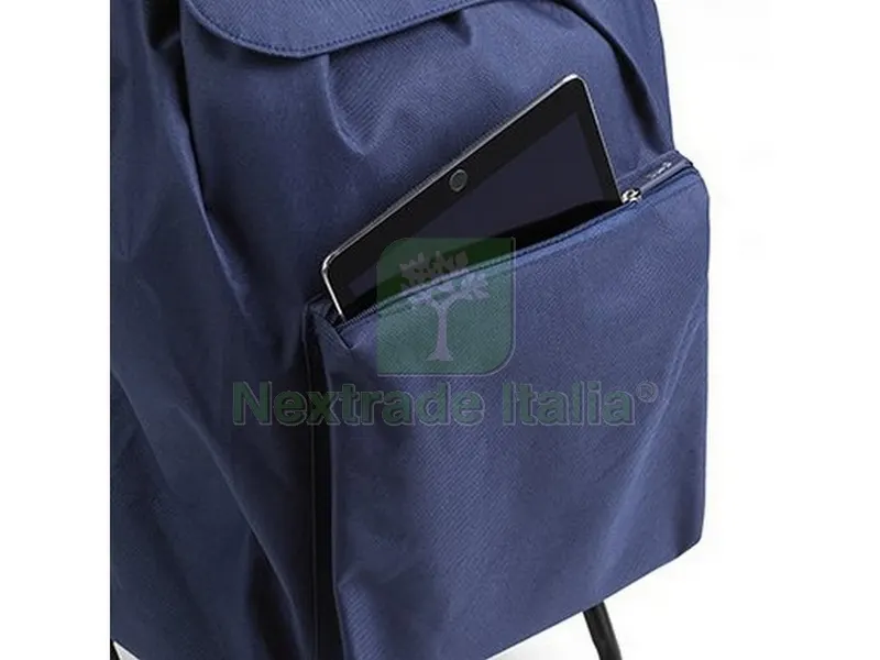 Carrello Spesa Argo NEW Lt. 42 - cm. 30x36x94 h col. Blu — Casalinghi e organizzazione — rif. FERX.VIT49809 — foto 3 Carrello Spesa Argo NEW Lt. 42 - cm. 30x36x94 h col. Blu — Casalinghi e organizzazione — rif. FERX.VIT49809 — foto 3