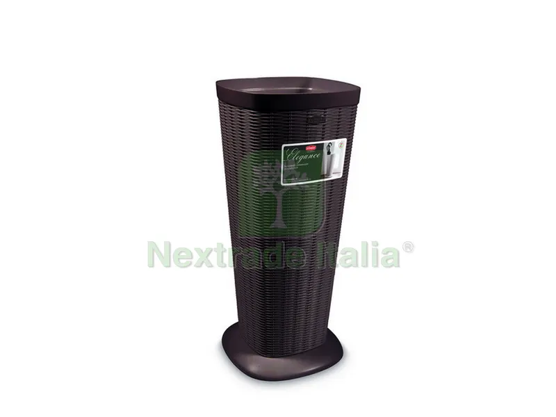 6PZ PORTAOMBRELLI ELEGANCE cm. 25,5x25,5x57 h col. Tortora — Casalinghi e organizzazione — rif. FERX.VIT38191