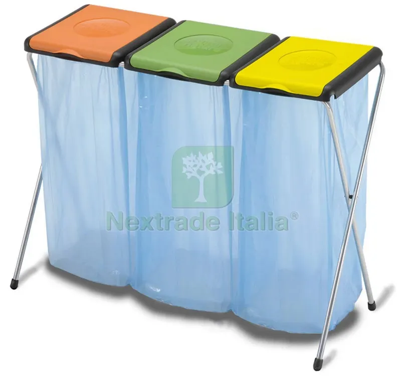 Portarifiuti Nature 3 Posti cm. 105,5x40x82 h — Casalinghi e organizzazione — rif. FERX.VIT26032 Portarifiuti Nature 3 Posti cm. 105,5x40x82 h — Casalinghi e organizzazione — rif. FERX.VIT26032