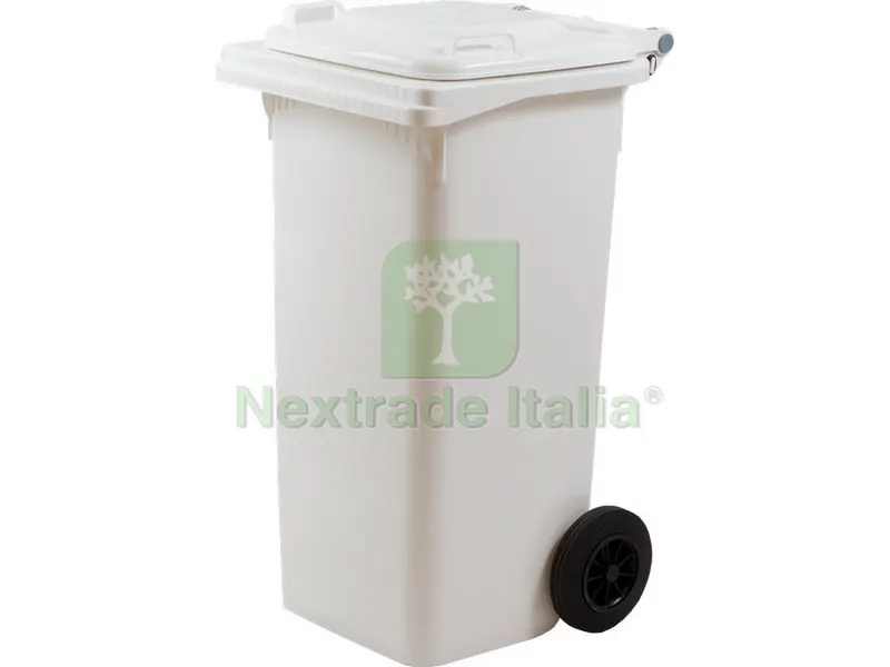 BIDONE QUADRO PER DIFFERENZIATA Lt. 240 - cm.72x58x106 h col. Bianco — Casalinghi e organizzazione — rif. FERX.VIT40225