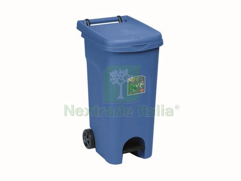 BIDONE URBAN ECO SYSTEM Lt. 80 col. Blu — Casalinghi e organizzazione — rif. FERX.VIT44763 BIDONE URBAN ECO SYSTEM Lt. 80 col. Blu — Casalinghi e organizzazione — rif. FERX.VIT44763
