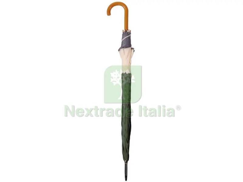 OMBRELLO LUNGO AUTOMATICO Art. G 502 Tinta unita fascia Beige Col. Assortit — Tempo libero outdoor — rif. FERX.VIT54260