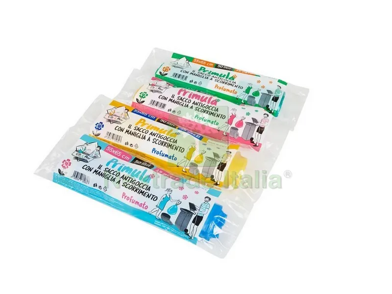 50RT SACCO PER NETTEZZA URBANA PROFUMATO CON MANIGLIA cm. 55x 65 (rot. 15 pz) co — Maniglie e pomelli — rif. FERX.VIT47023 50RT SACCO PER NETTEZZA URBANA PROFUMATO CON MANIGLIA cm. 55x 65 (rot. 15 pz) co — Maniglie e pomelli — rif. FERX.VIT47023