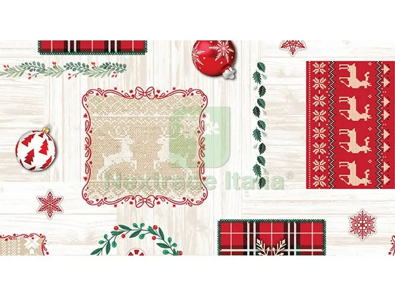 Tovagliato PVC Fantastik Linea Natalizia 1204 1 Rotolo cm140 H x 20 mt L — Tessili e biancheria casa — rif. FERX.VIT53839 Tovagliato PVC Fantastik Linea Natalizia 1204 1 Rotolo cm140 H x 20 mt L — Tessili e biancheria casa — rif. FERX.VIT53839