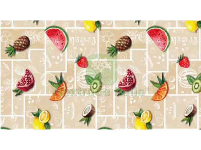 Tovagliato in PVC Fantastik 1074-1 Rotolo cm.140 (H) x 20 mt (L) — Tessili e biancheria casa — rif. FERX.VIT48768 Tovagliato in PVC Fantastik 1074-1 Rotolo cm.140 (H) x 20 mt (L) — Tessili e biancheria casa — rif. FERX.VIT48768