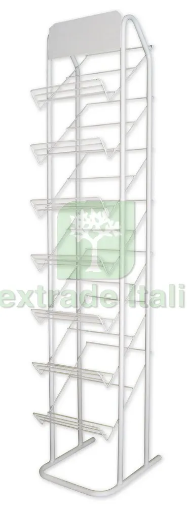 Espositore per Plastica Adesiva CapacitÓ 28 rotoli-7 ripiani cm. 34,5x40x17 — Articoli per ufficio — rif. FERX.VIT22029
