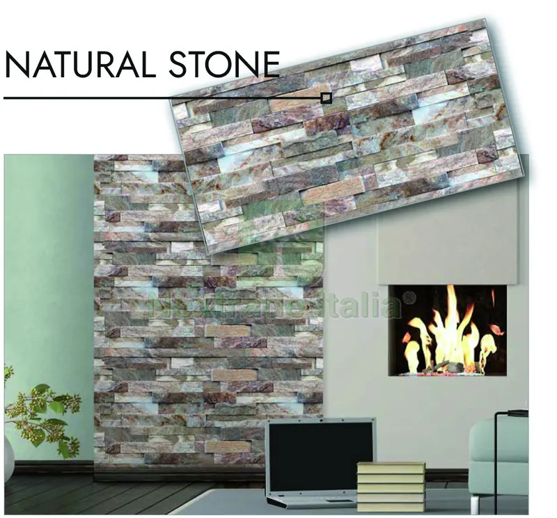 LASTRA DECORATIVA SERIGRAFATA cm. 50x100 - Effetto Natural Stone — Isolanti e reti — rif. FERX.VIT58574 LASTRA DECORATIVA SERIGRAFATA cm. 50x100 - Effetto Natural Stone — Isolanti e reti — rif. FERX.VIT58574