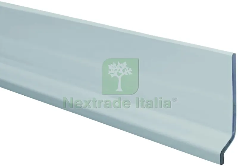 12PZ BATTISCOPA IN PVC ESPANSO h cm.7 x 2 mt. col. Grigio — Profili e angolari decorativi — rif. FERX.VIT36454 12PZ BATTISCOPA IN PVC ESPANSO h cm.7 x 2 mt. col. Grigio — Profili e angolari decorativi — rif. FERX.VIT36454