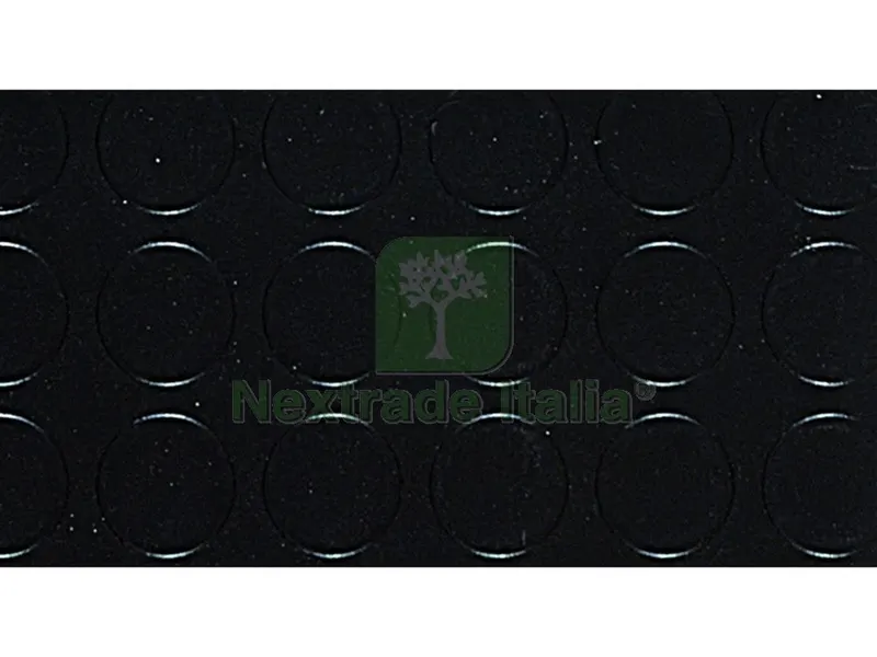 50MQ COPRIPAVIMENTO IN PVC BOLLATO NERO Rt. Mtl 25x mt.2 h spess. mm.1 MQ 50 — Scarichi e sifoni — rif. FERX.VIT53414