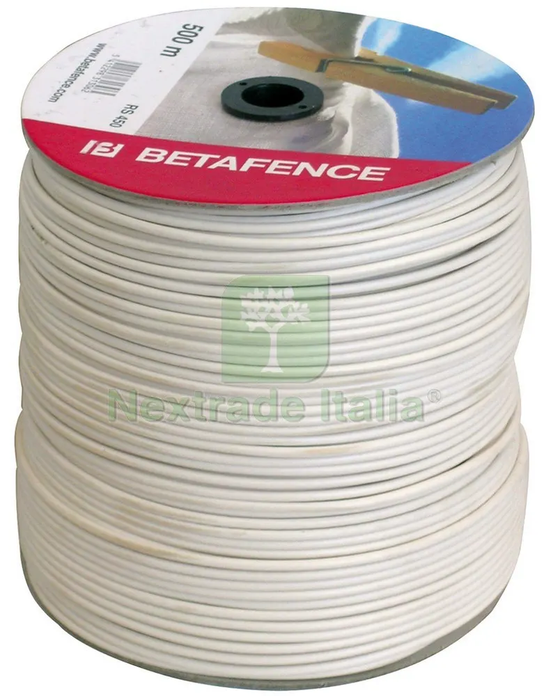 CAVETTO STENDIBIANCHERIA ACCIAIO PLASTIFICATO Ø mm. 4,5 - mt. 500 — Stendibiancheria e bucato — rif. FERX.VIT6755 CAVETTO STENDIBIANCHERIA ACCIAIO PLASTIFICATO Ø mm. 4,5 - mt. 500 — Stendibiancheria e bucato — rif. FERX.VIT6755