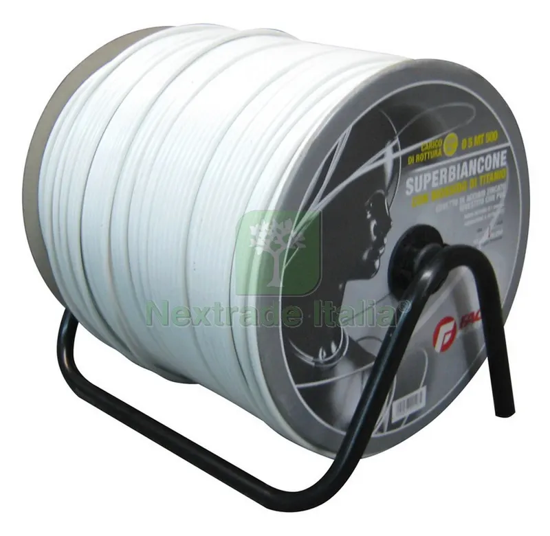 CAVETTO SUPERBIANCONE IN ESPOSITORE Ø mm. 5 - mt. 500 — Articoli per ufficio — rif. FERX.VIT28789 CAVETTO SUPERBIANCONE IN ESPOSITORE Ø mm. 5 - mt. 500 — Articoli per ufficio — rif. FERX.VIT28789