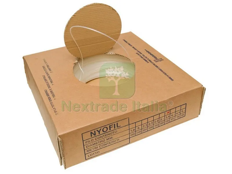 12KG Filo Milleusi Nyofil Ø mm. 4 - mt. 870 KG 12 — Protezione piante e sementi — rif. FERX.VIT52073 — foto 2 12KG Filo Milleusi Nyofil Ø mm. 4 - mt. 870 KG 12 — Protezione piante e sementi — rif. FERX.VIT52073 — foto 2