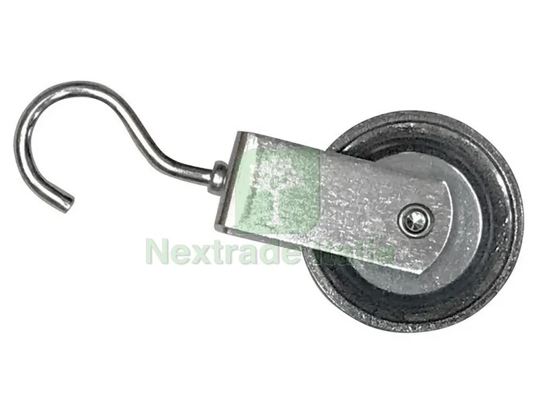 24PZ CARRUCOLA PER STENDIBIANCHERIA ZINCATE Ø esterno mm. 45 — Stendibiancheria e bucato — rif. FERX.VIT3067 24PZ CARRUCOLA PER STENDIBIANCHERIA ZINCATE Ø esterno mm. 45 — Stendibiancheria e bucato — rif. FERX.VIT3067