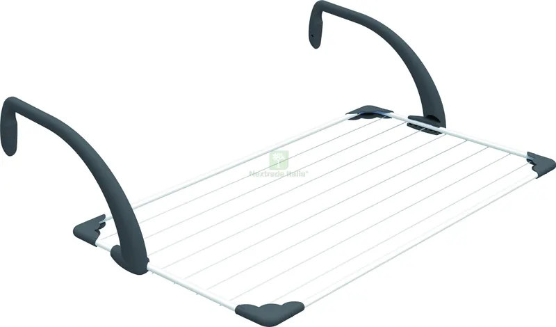 STENDIBIANCHERIA DA BALCONE BREZZA 100 cm. 109x55x28 h Stenditura mt. 10 — Stendibiancheria e bucato — rif. FERX.VIT57561 STENDIBIANCHERIA DA BALCONE BREZZA 100 cm. 109x55x28 h Stenditura mt. 10 — Stendibiancheria e bucato — rif. FERX.VIT57561