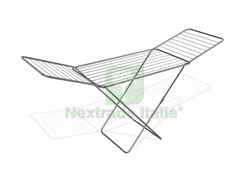 Stendibiancheria a Cavalletto Rocky cm. 199x55x93 h Stenditura mt. 20 — Stendibiancheria e bucato — rif. FERX.VIT38042
