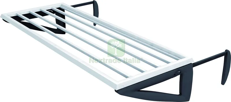 STENDIBIANCHERIA DA BALCONE PLIKO cm. 56x42x13 h Stenditura mt. 3,5 — Stendibiancheria e bucato — rif. FERX.VIT57618 STENDIBIANCHERIA DA BALCONE PLIKO cm. 56x42x13 h Stenditura mt. 3,5 — Stendibiancheria e bucato — rif. FERX.VIT57618